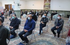 گزارش تصویری از حضور نمایندگان جامعه اصناف شهرستان شهریار در مراسم گرامیداشت ۹ دی