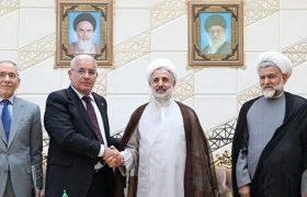 رئیس مجلس الجزایر وارد تهران شد