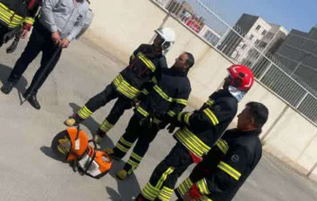 آموزش‌های راهبردی و تخصصی پرسنل آتش نشانی شهرداری فردوسیه همچنان ادامه دارد