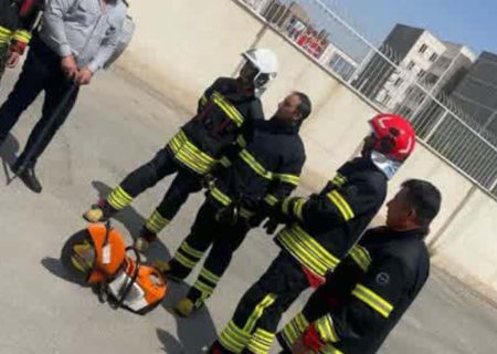 آموزش‌های راهبردی و تخصصی پرسنل آتش نشانی شهرداری فردوسیه همچنان ادامه دارد