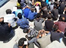 ۱۴۳معتاد متجاهر در شهرستان بهارستان تحویل کمپ شدند