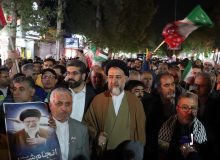 اجتماع و حمایت مردم انقلابی شهریار در حمایت از عملیات جمهوری اسلامی ایران  به رژیم اسرائیل